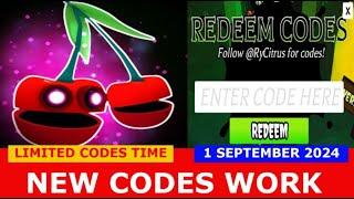 *NEW CODES* *SEPTEMBER 1, 2024* BANANA EATS ROBLOX | LIMITED CODES TIME