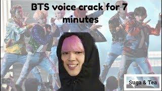 When BTS Voice Cracks.