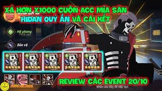 Huyền Thoại Nhẫn Giả - Xả Hơn X1000 Cuộn Acc Mía Săn HIDAN QUỶ ẤN Và Cái Kết, Review Các Event 20/10