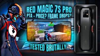 Redmagic 7 pro pubg test 2025  | redmagic 7s pro pubg mobile/bgmi test graphics | price | 120fps.