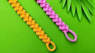 How to tie easy knot pattern # Paracord/Macrame #22