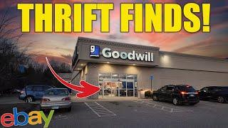 Thrifting 2 Goodwills and Finding Hidden Gems to Sell on Ebay and Amazon FBA!