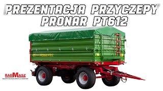 Prezentacja Firmy RADMASZ: PRONAR PT612 - Solidność i Innowacje