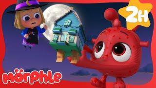 Spooky Halloween House! | Morphle the Magic Pet | Preschool Learning | Moonbug Tiny TV