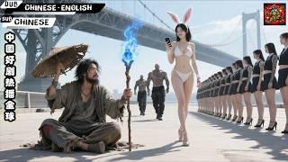 乞丐男子无意中打跑混混，救下富家千金，女孩出于感激和怜悯选择嫁给他，没想到他竟是隐藏身份的超级富豪。| Review 电影库