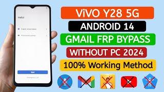 VIVO Y28 5G (V2315) Frp Bypass  Android 14 WITHOUT PC | Latest Security Update 2024.