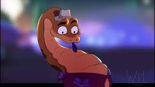 Mr. snake vore animation #thebadguys #vore