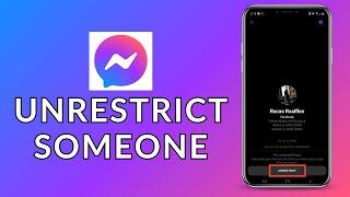 How to Unrestrict Someone on Messenger? 2024 (Quick & Easy) | Messenger App