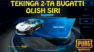 QANDAY QILIB TEKINGA BUGATTI OLISH SIRI: PUBG MOBILE