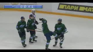 Pavel Yelizarov goal + Danil Aimurzin assist vs. Omsk (MHL), 12/24/2019