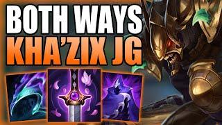 HARD CARRY YOUR SOLO Q GAMES WITH KHA'ZIX JUNGLE IN BOTH WAYS! - Gameplay Guide League of Legends