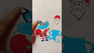 Oggy ️Centa funny clip #spiderman #littlesingham #crismistmas #motupatlu