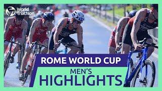 Race Highlights | 2024 ROME WORLD TRIATHLON CUP | Men