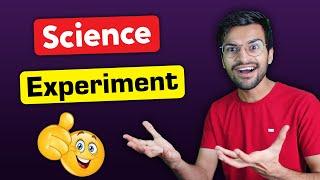 Science Experiment - No Gravity while Falling #physics #science #sciencefacts #scienceexperiment