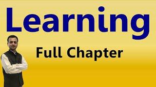 Learning || Complete Chapter || By Gourav Miglani