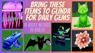 Jellyfish, Cactus Cat, Cave Bat, Lava Flower, Rare Blue Frog [2023] locations #wackywizards #roblox