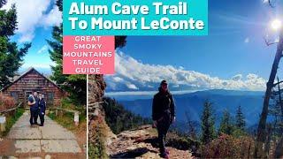 Alum Cave Trail To Mount Leconte | Best Day Hikes In Tennessee | Best Views In The Smoky Mountains