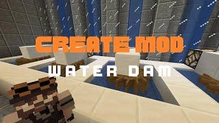 Create Mod - The Water Dam - Filling Large Areas With Water