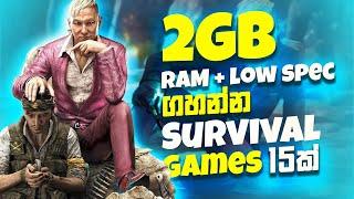 Top 15 Best Survival Games for Low End PCs | 2GB RAM Games with Best Survival 2024