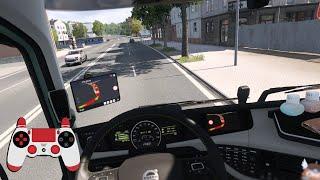 ASMR  POV Truck Driving Volvo FH4 • Germany Duisburg to Kassel Delivery