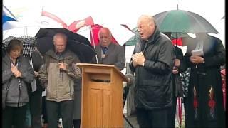 Cumbria shootings: memorial service in Seascale
