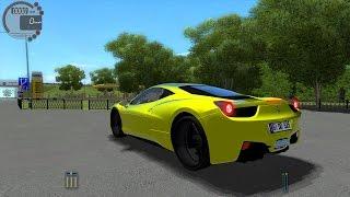 City Car Driving 1.5.0 Ferrari 458 Italia TrackIR 4 Pro [1080P]