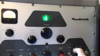 K7PP,  Heathkit DX 100 Tune up video