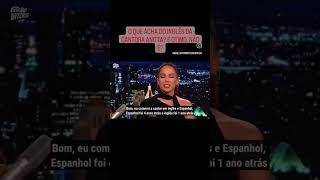 Anitta falando inglês perfeitamente bem!