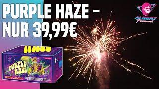 PURPLE HAZE von ALBERT Feuerwerk - FUNKE VERBUND im DISCOUNTER | Silvester 2023/24