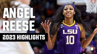 Angel Reese 2023 NCAA tournament highlights