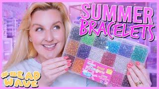 Essential Summer Bracelets 🫧 how to make beaded bracelets DIY 🫶