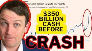 Buffett Is A Great MARKET TIMER!!!! CASH BEFORE CRASH!!!