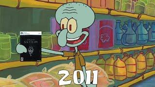 Elder Scrolls fans when Bethesda releases Skyrim for 10 years straight