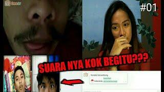 PRANK CEWEK CANTIK SUARA COWOK !!! KOK DI BILANG BANCI ??? - OME.TV