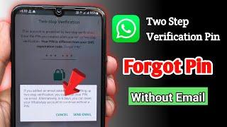 How to Reset Whatsapp Two Step Verification |  WhatsApp Two Step Verification Forgot Password