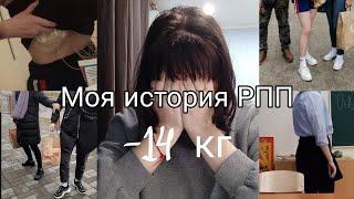 Моя история РПП/ как все началось / -14 кг за месяц / о моем опыте в индивидуальном питании