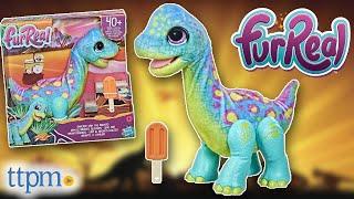 NEW FurReal Snackin' Sam The Bronto from Hasbro Review 2021 | Dinosaur Toys | TTPM Toy Reviews