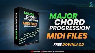 Major Scale Chord Progression Midi Files Sample Pack Free Download | Synth Studio's