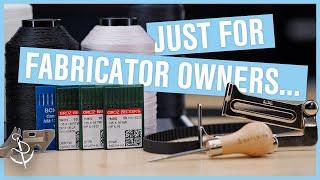 Own a Fabricator®? This Exclusive Leather Package Is for You