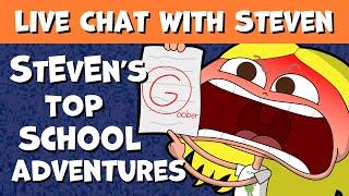 StEvEn's Top School Adventures & Crazy School Days! + LIVE CHAT