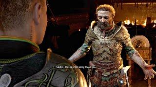 Sindri Insults Atreus For Brok's Death Scene - God of War 5 Ragnarok (4K 60FPS)