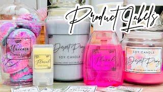 Make Professional Labels at Home!  DIY Product Labels Tutorial!