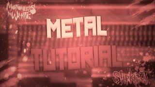 METAL TUTORIAL LIKE SLIPKNOT, MOTIONLESS IN WHITE + FREE FLP. FL STUDIO 20. МЕТАЛ В ФЛ СТУДИО 20.