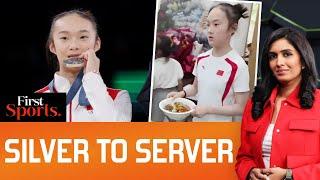 Viral Olympic Medallist Serves Food In China's Restaurant | First Sports With Rupha Ramani