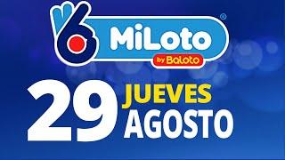 Resultado del MiLoto del Jueves 29 de Agosto de 2024  Ganador 