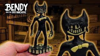 ЧЕРНИЛЬНЫЙ БЕНДИ МОНСТР из игры Bendy and the Ink Machine - ЛЕПИМ ИЗ ПЛАСТИЛИНА | Видео Лепка