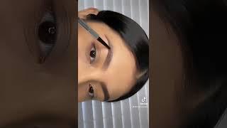 Eyebrow tutorial | fluffy eyebrow tutorial | natural eyebrow tutorial | Tiktok makeup hacks