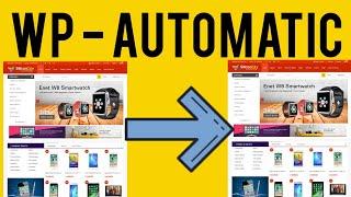 How to import product automatic from amazon to your website   wp automatic