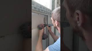 Как обшить балкон гипсокартоном, за одну минуту.#diy#отделка#ремонт#каксделатьремонт