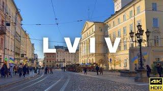 Exploring Ukraine  | Lviv 2024 | 4K HDR